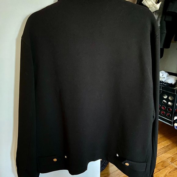 Frame Slim Fit Travel Jacket (Black) - Picture 2 of 2